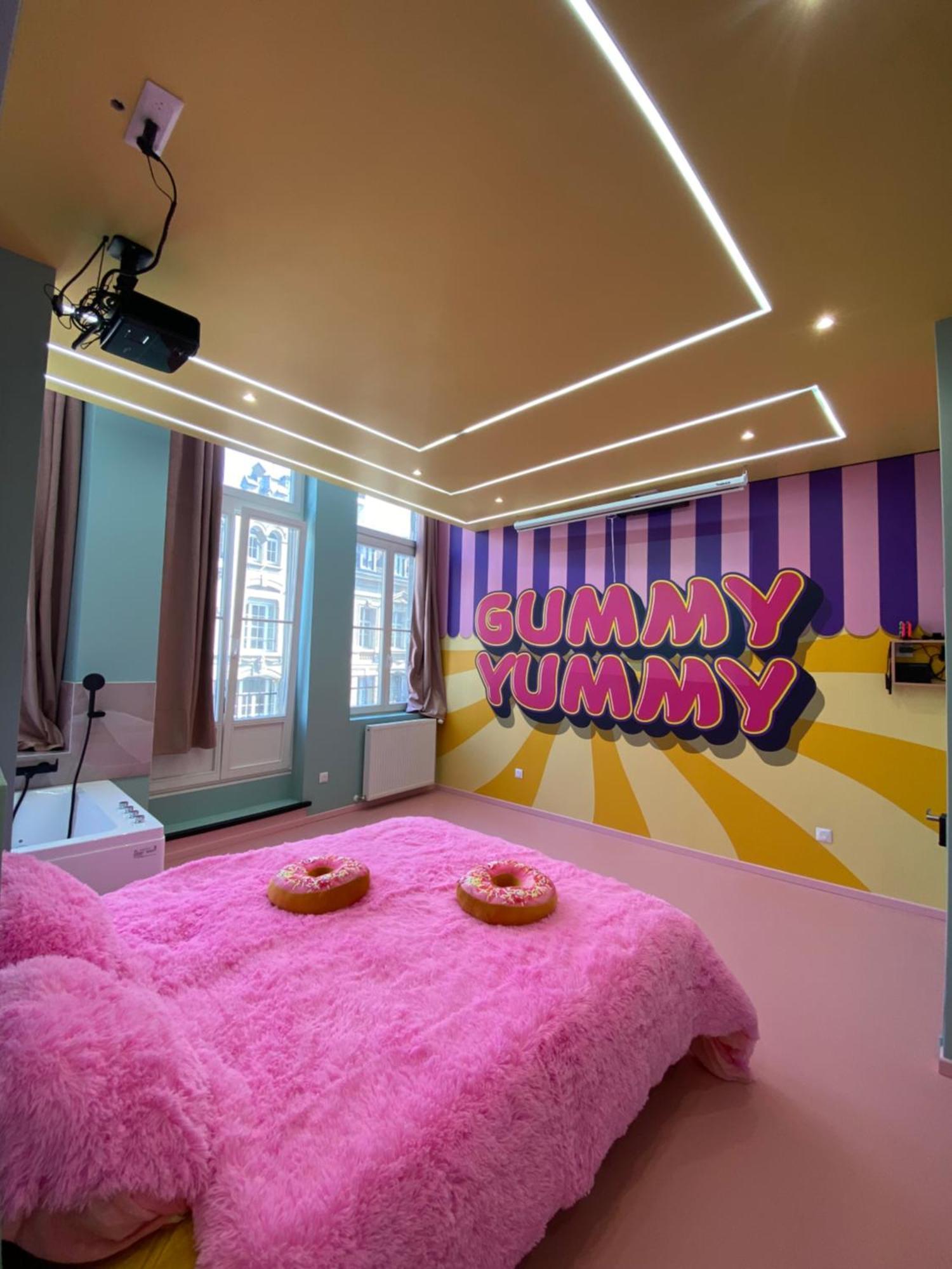 Capsule Bonbon - Balneo - Sauna - Billard - Nintendo Switch Douai Dış mekan fotoğraf