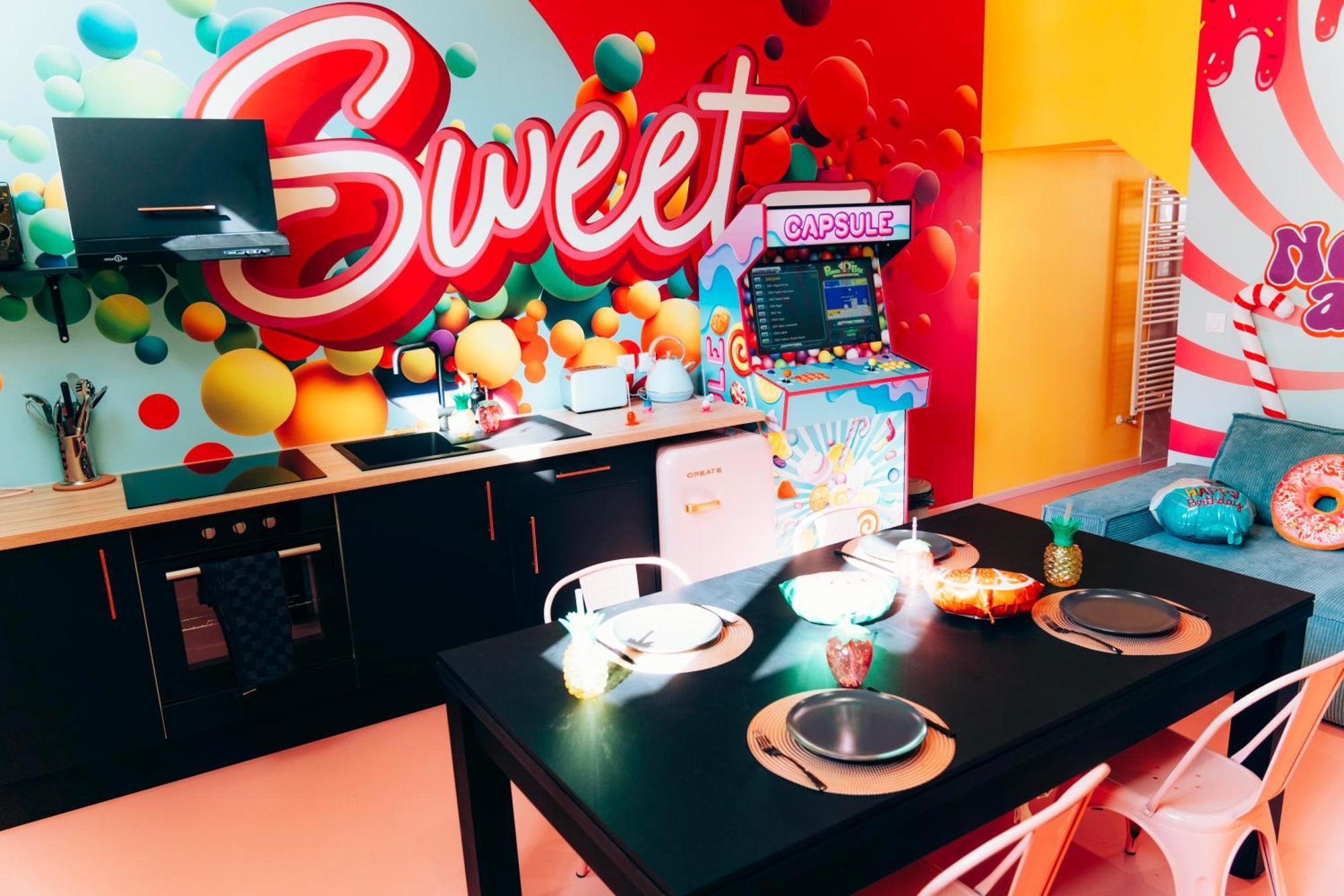 Capsule Bonbon - Balneo - Sauna - Billard - Nintendo Switch Douai Dış mekan fotoğraf