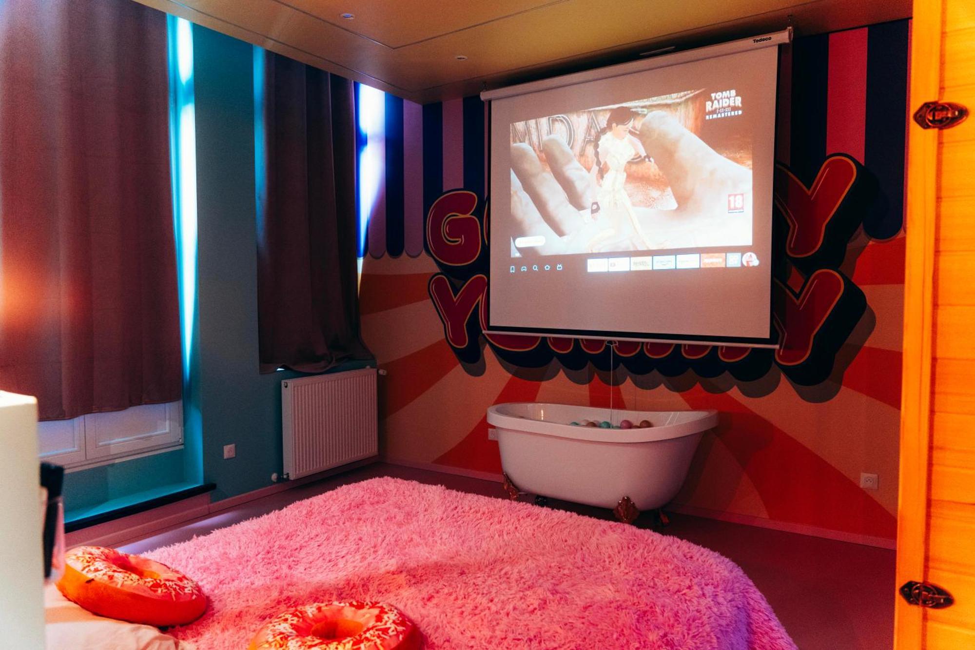 Capsule Bonbon - Balneo - Sauna - Billard - Nintendo Switch Douai Dış mekan fotoğraf