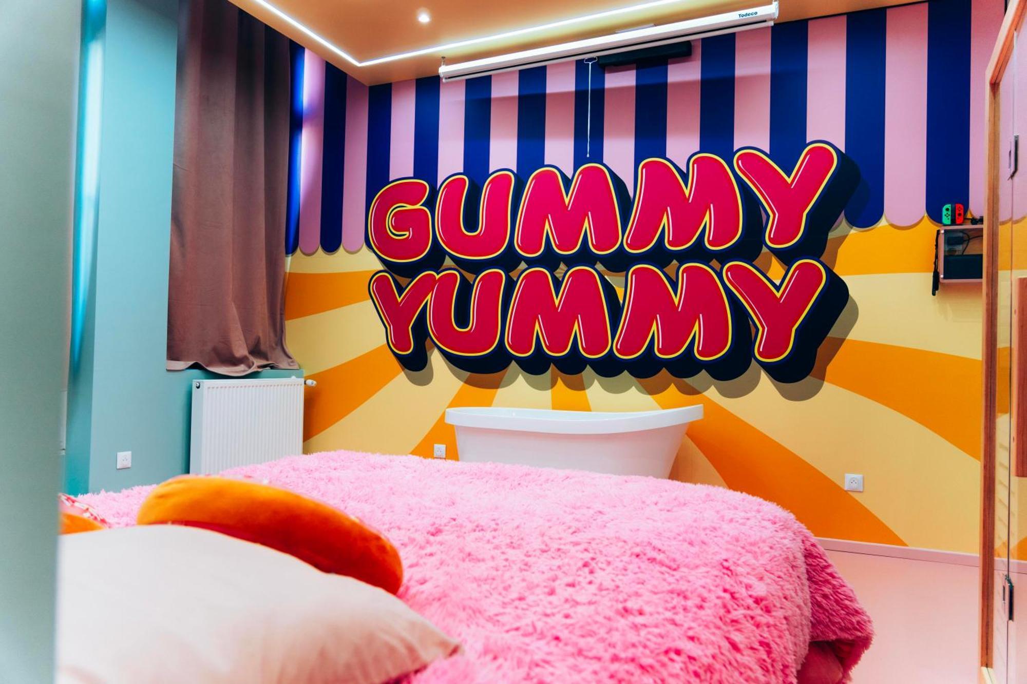 Capsule Bonbon - Balneo - Sauna - Billard - Nintendo Switch Douai Dış mekan fotoğraf